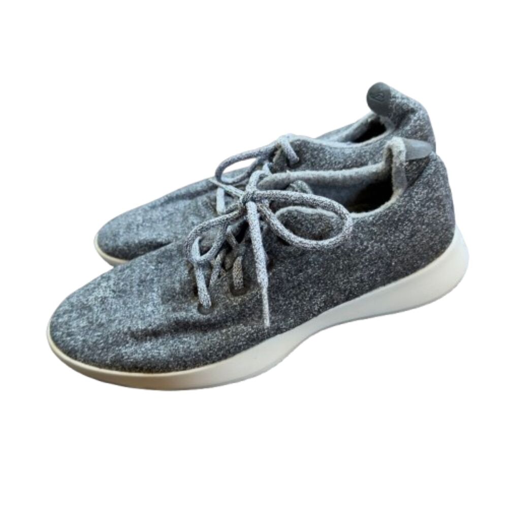Allbirds Women's Wool Runners Merino Wool Gray Lightweight Sneakers Size 8
